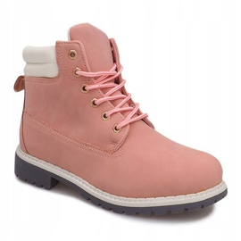 Warm Timber støvler H88B Pink lyserød 2