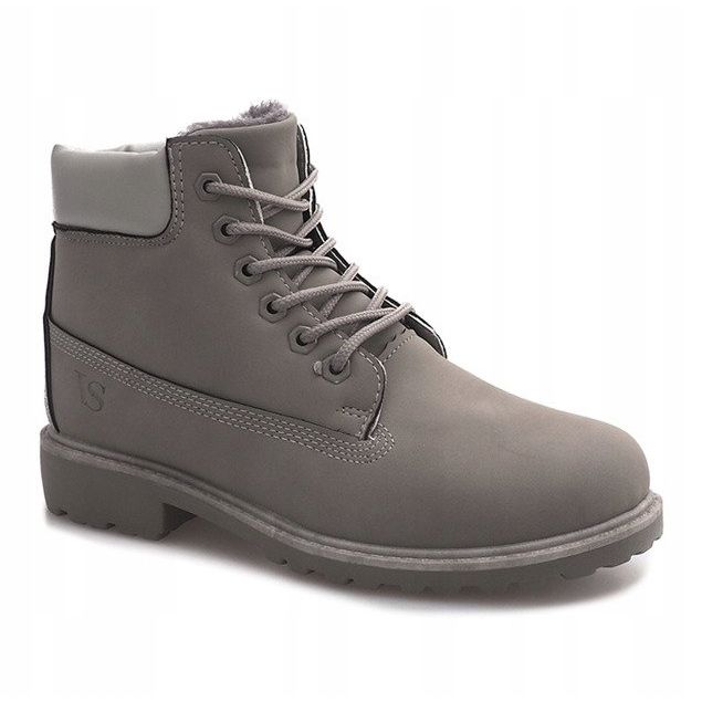 Warm Timber Trappers 8315-5 Grå 2