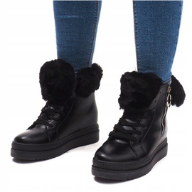 Varme sneakers SJ665-1 Sort 2