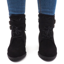 Warm Booties Jodhpur støvler H7187 Sort 2