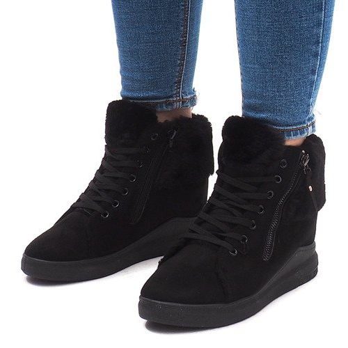 Isolerede Sneakers L7360 Sort 1
