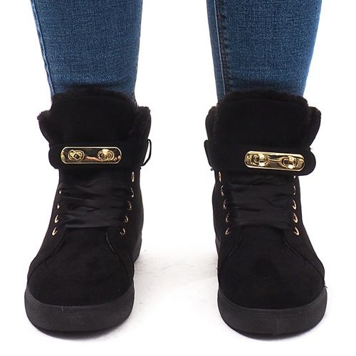BM Varme sneakers BOK-1122 sort 2