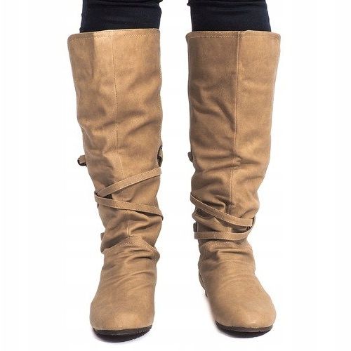 Højisolerede støvler E0362-7 Beige 1