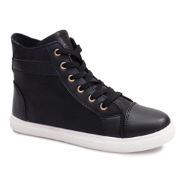 High Shiny Sneakers TL510-2 Sort 1