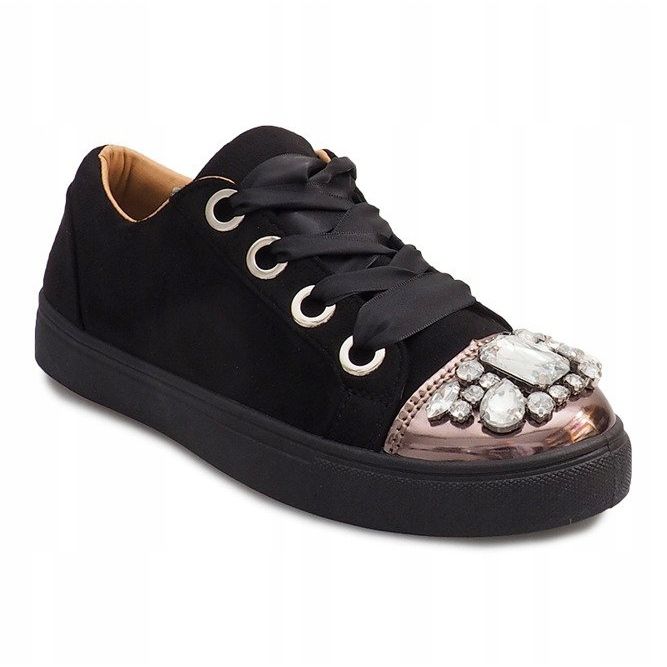 Rigt dekoreret Sneakers 6192 Sort 1