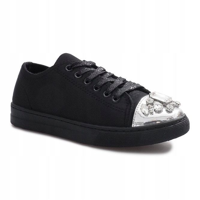 Black Diamond Dekorerede Sneakers sort 1