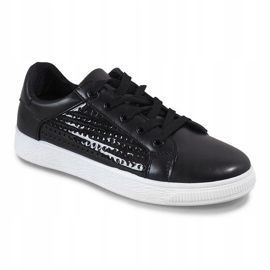 Sorte openwork sneakers 6738-Y 1