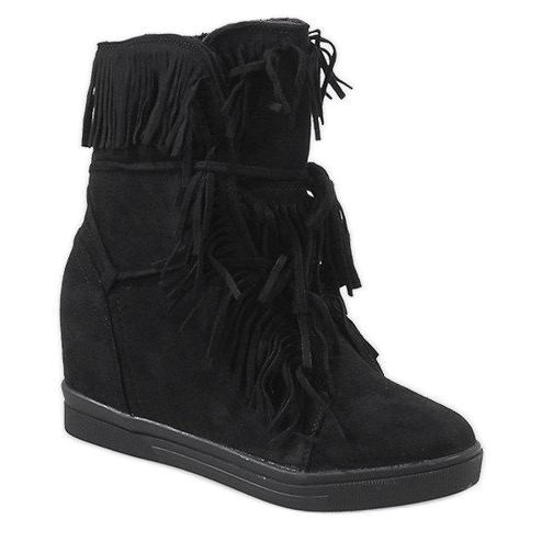 Sort isolerede sneakers H6301AR 1