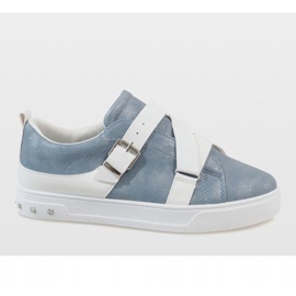 Blå sneakers med et MB1968 spænde 2