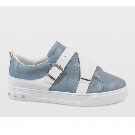 Blå sneakers med et MB1968 spænde 2