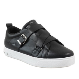 Sorte sneakers med et MB1968 spænde 1