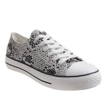 Hvide herresneakers BKA-9 1