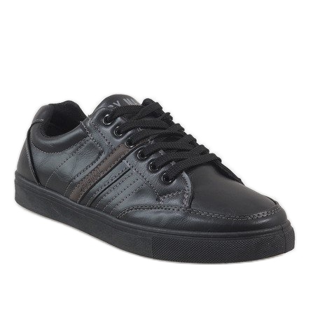 Sorte herresneakers M7036-1 1