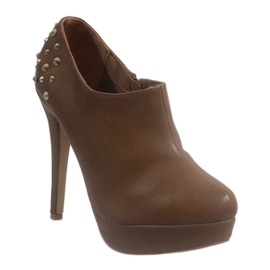 Kamel ankelstøvler med studs 8860P brun 1