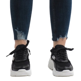 Sort fashionable PP-37 sportssko 2