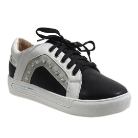 Sorte kvinders sneakers kiler BH-115 1