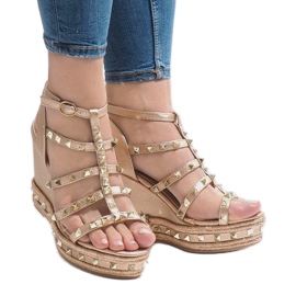 Kobberkile sandaler VS-368 gylden 2