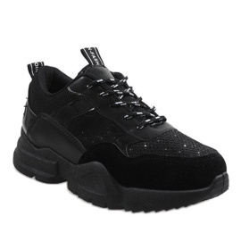 Sort fashionable K-365 sportssko 1