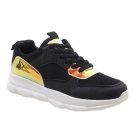 Sorte moderigtige sportssko W-3097 1
