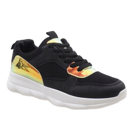 Sorte moderigtige sportssko W-3097 1