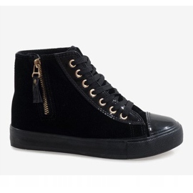 Sorte JX-95 høje sneakers 2