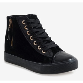 Sorte JX-95 høje sneakers 1