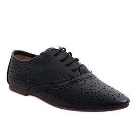 Oxford sorte openwork jazz sko 3 1