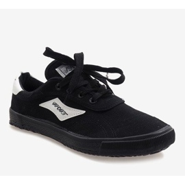 Mænds sorte sneakers HW01 1
