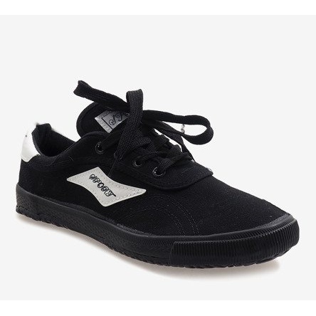 Mænds sorte sneakers HW01 1