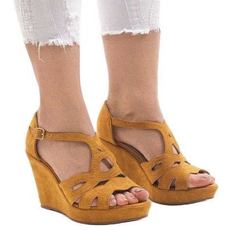 Gule kile sandaler LM-002 1