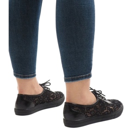 HC235 sorte blonder sneakers 1