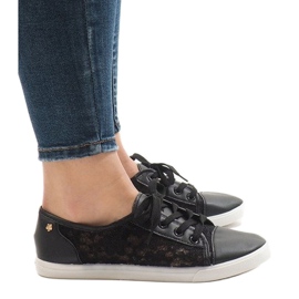 JX05 sorte blonder sneakers 1