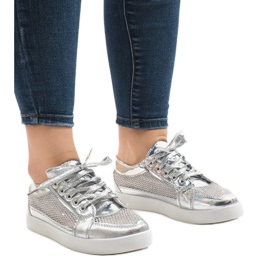 521 sorte åbent sneakers grå 1