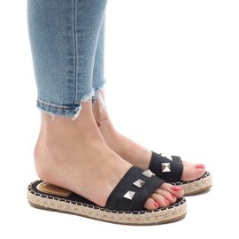 Sort jeans hjemmesko 7087 nitter 1