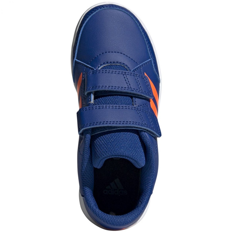 Sko adidas Altasport Cf K navy orange Jr G27086 blå 2