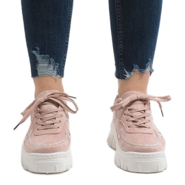 HX999 lyserøde sneakers 2