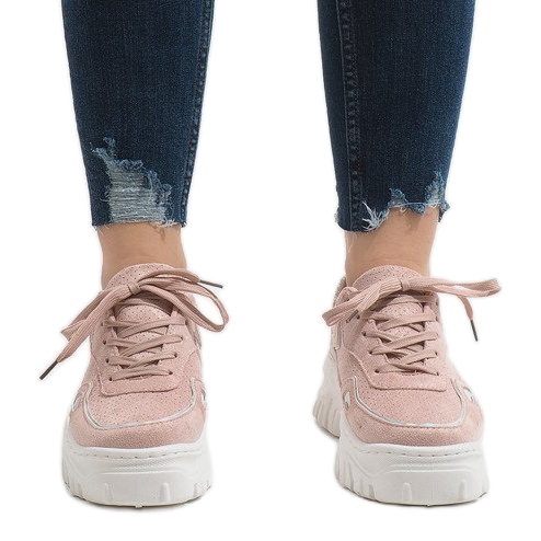 HX999 lyserøde sneakers 2