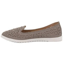 Top Shoes Herrer med krystaller grå 1