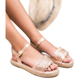 Small Swan Espadrilles pink sandaler lyserød 2