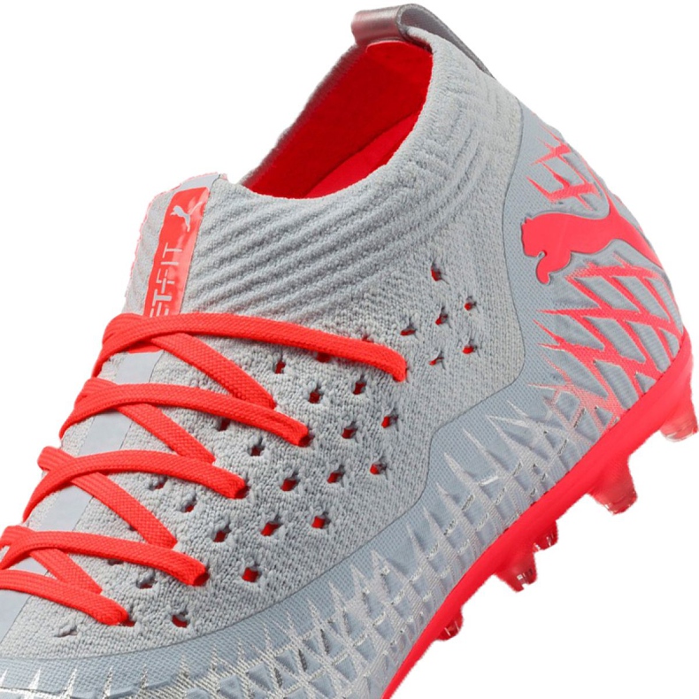 Puma Future 4.2 Netfit Mg M 105681-01 fodboldstøvler flerfarvet grå 2