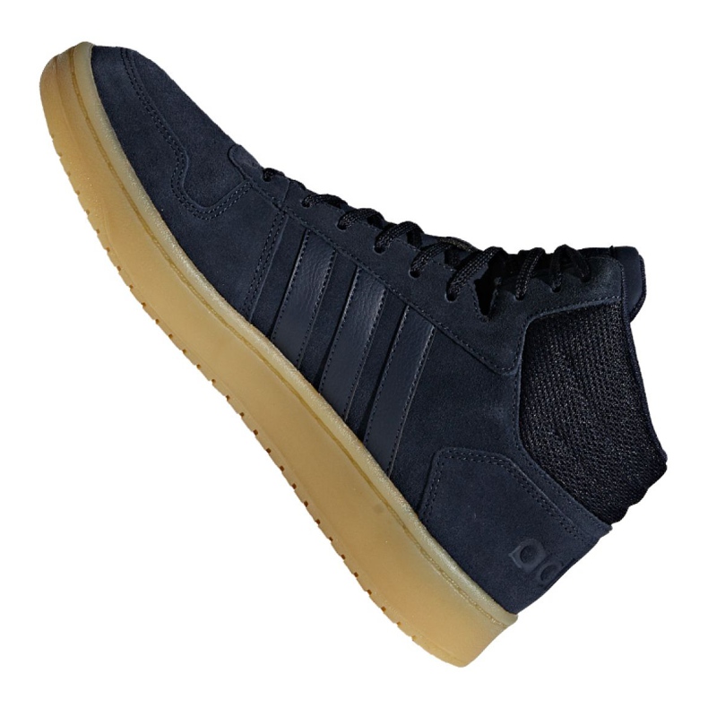 Basketballsko adidas Hoops 2.0 Mid M F34798 marineblå marineblå 1