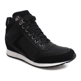 Wedge Sneakers 58804 Sort 1