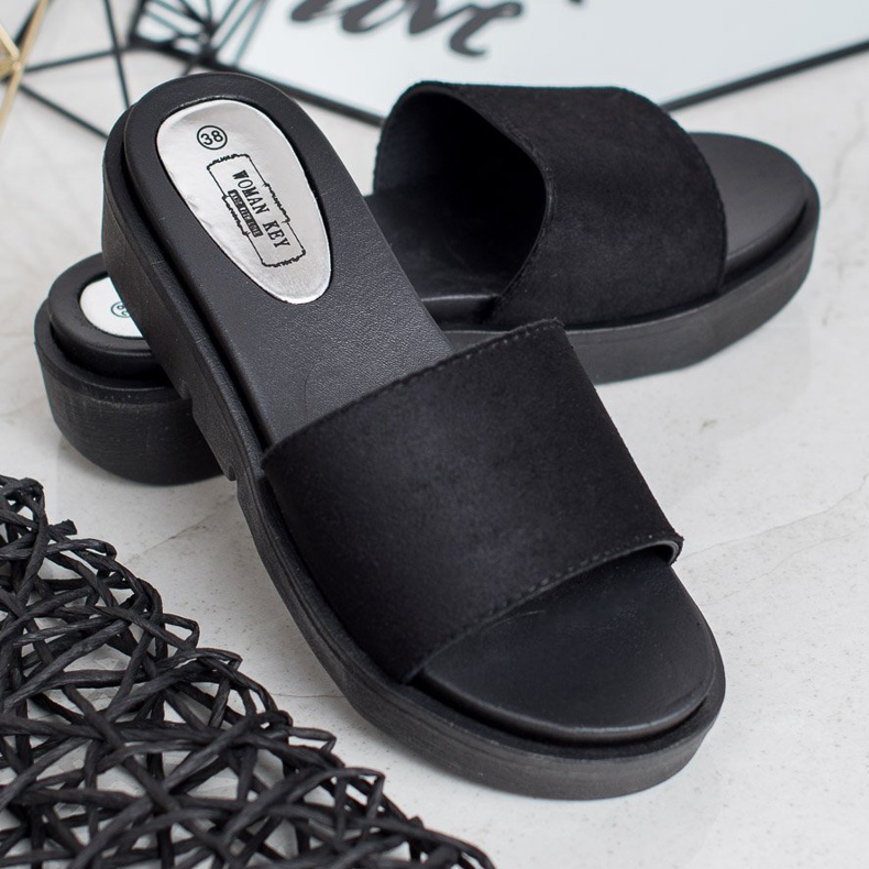 SHELOVET Kile sandaler sort 1