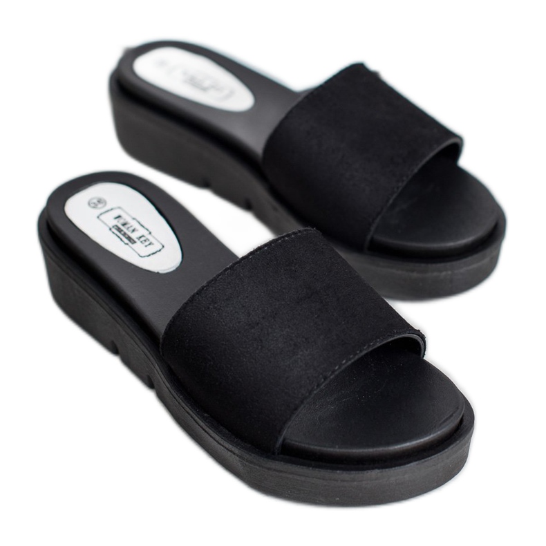 SHELOVET Kile sandaler sort 2