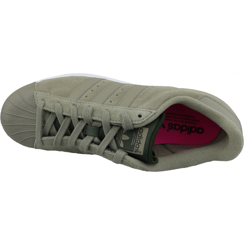 Adidas Superstar M CG3779 sko grøn 2