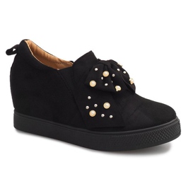 Sorte kile sneakers 6186 1