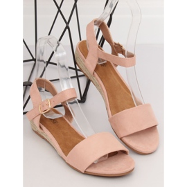 Sandaler espadrilles pink 9R73 Pink lyserød 1