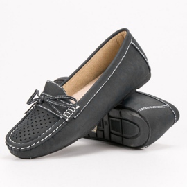 SHELOVET Casual loafers grå 1