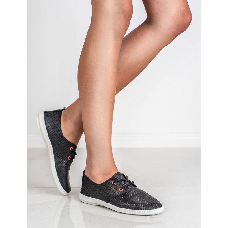 SHELOVET Sorte sneakers 2