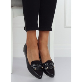 Sorte kvinders loafers JL29 Sort 2